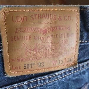 Levi's Men's Classic Indigo Straight Jeans